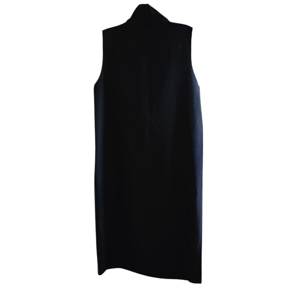 Anne Klein Elegant Black Cowl Neck Midi Dress - Picture 5 of 8
